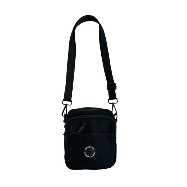 Pawsome Paws Boutique Mini Canvas Bag - Black