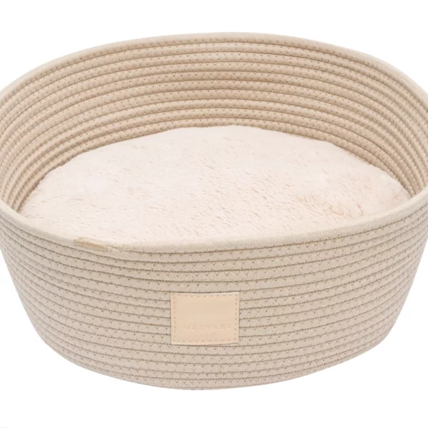 FuzzYard Rope Basket Sandstone