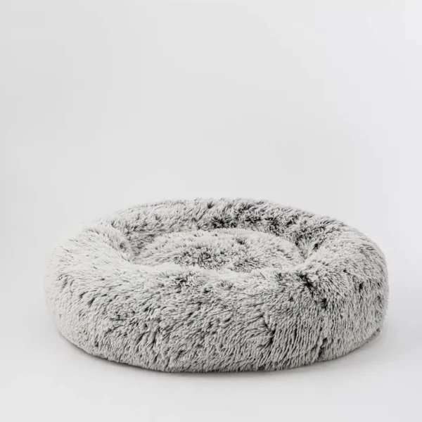 Hugo & Hudson Calming Dog Bed - Silver with Black from Catdog Store