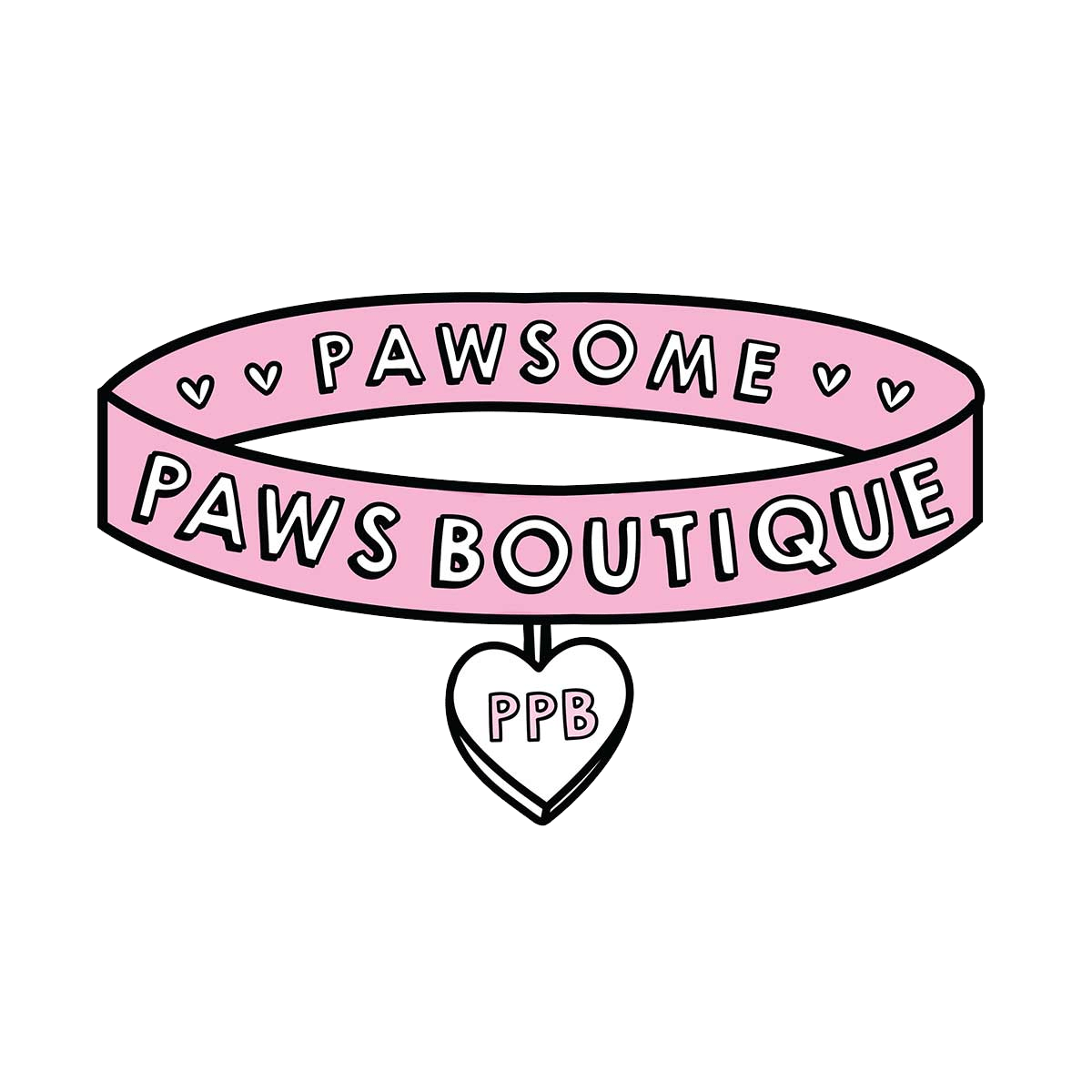 Pawsome Paws Boutique Logo