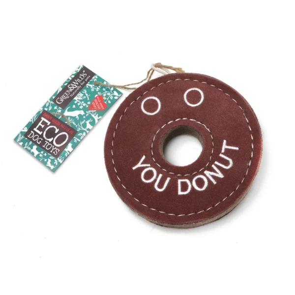 Green and Wilds Derrick the Donut, Eco Toy from Catdog Store