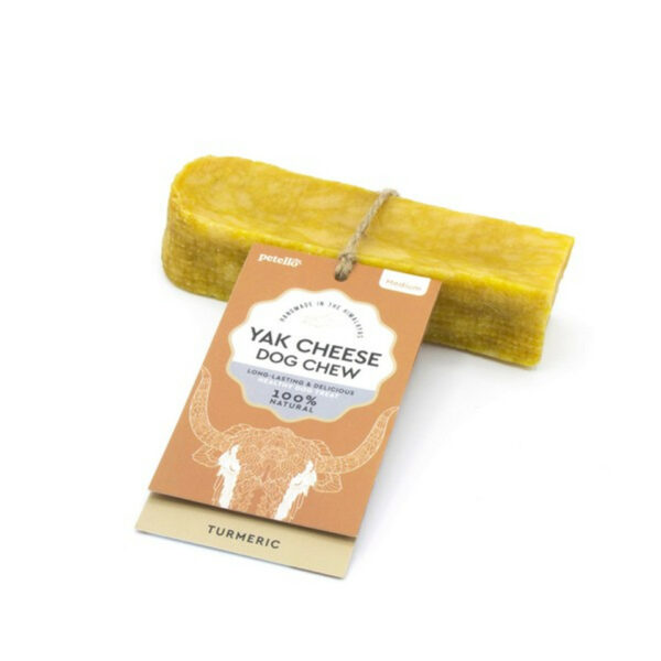 Petello Yak Cheese With Turmeric Dog Chew 75g from CATDOG Store
