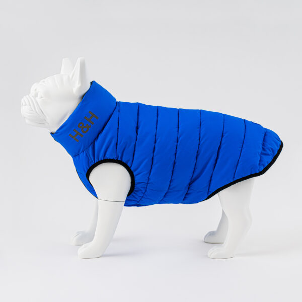 Hugo & Hudson Reversible Dog Puffer Jacket - Red and Navy from Catdog Store
