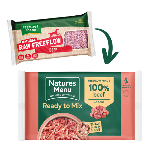 Natures Menu 100% Beef Freeflow | 2kg from Catdog Store