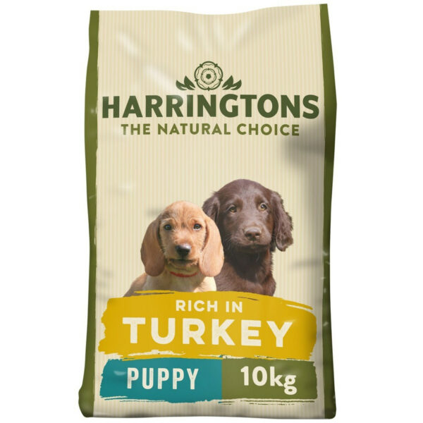 Harringtons Puppy Complete Dry Dog Food with Turkey & Rice 10kg from Catdog Store