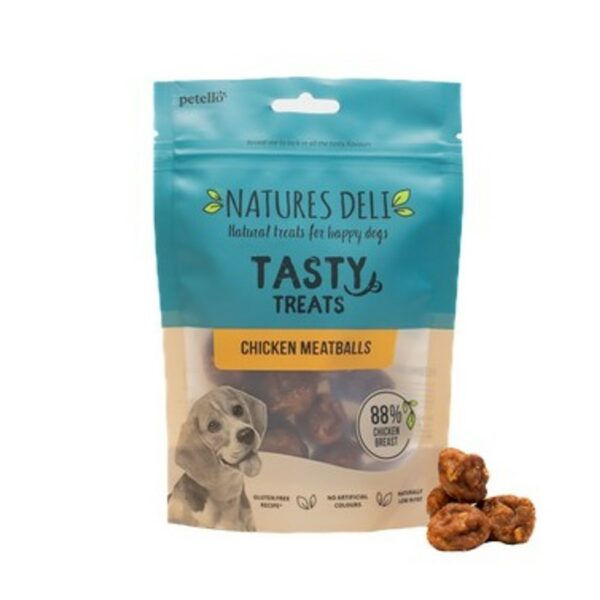 Natures Deli Chicken and Rice Meatballs 100g from Catdog Store