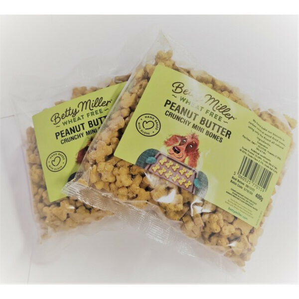 Betty Miller Peanut Butter Minis 400g from Catdog Store