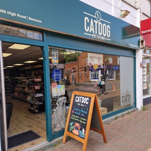CATDOG local pet store Beeston and Arnold in Nottingham